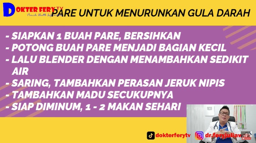 Bikin takjub, rutin makan buah pahit ini bisa bantu menurunkan gula darah diabetes dalam 3 bulan