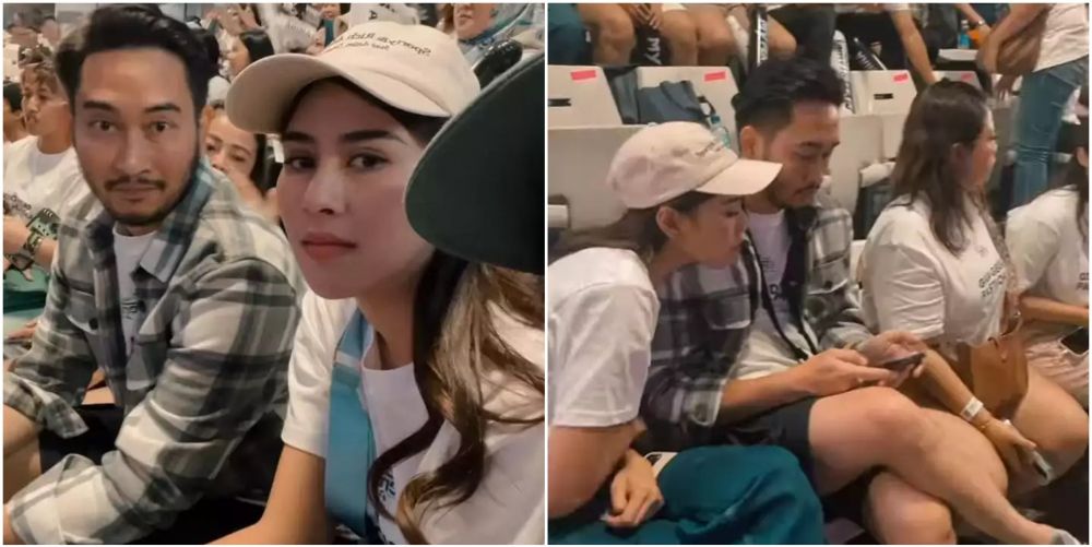 Abaikan isu selingkuh, ini momen bahagia Syahnaz Sadiqah & Jeje tampil harmonis bareng keluarga besar