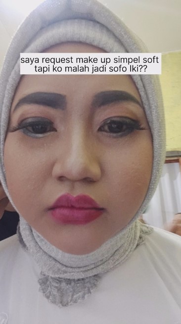 Wanita bayar makeup pengantin Rp 25 juta biar bisa jadi ratu dalam sehari, hasil riasannya malah zonk