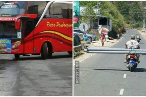 11 Potret lucu kelakuan pengendara ini bikin geleng kepala, berasa jalan milik pribadi