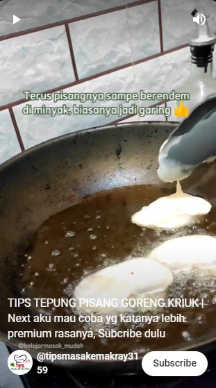 Tanpa baking soda dan margarin, ini trik bikin adonan pisang goreng yang renyah dan tak lembek