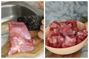Jangan dicuci pakai air, ini trik hilangkan bau prengus daging kambing sebelum dimasak