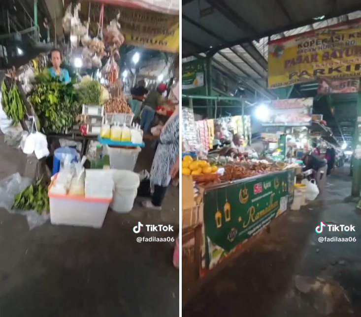 Cuma ada di kota besar, rumah warga di tengah pasar ini bikin warganet bertanya 'kok bisa?'