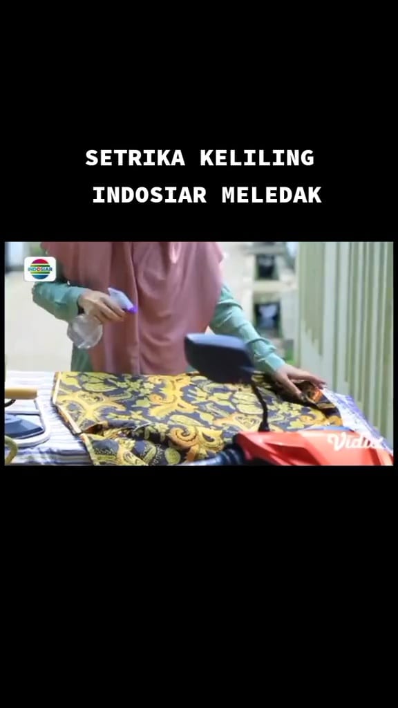 Potret adegan setrika meledak di sinetron azab ini bikin geleng kepala, dramatisasinya konyol banget