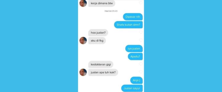11 Chat orang yang ketolak waktu lagi PDKT ini passing gradenya ketinggian