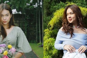 Reuni bareng pemain serial Mermaid in Love, 7 potret Rebecca Klopper pakai hijab ini bikin salah fokus