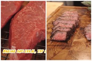 Trik bikin steak daging sapi agar teksturnya empuk dan lembut, cukup pakai 3 bahan sederhana