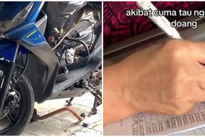 Akibat lalai nggak pernah dibawa ke bengkel, biaya servis motor ini capai jutaan rupiah