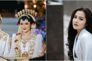 Tampil dalam balutan adat Jawa, 11 pesona Bella Bonita di akad nikah ini manglingi