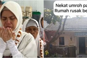 Berkah umrah, wanita ini nekat ibadah ke Mekkah meski rumah rusak selang setahun punya hunian mewah