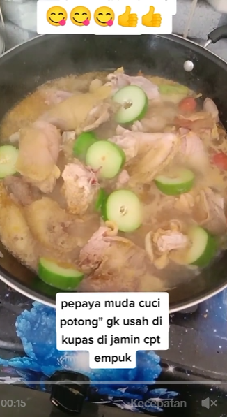 Tanpa daun nangka, ini trik merebus ayam kampung agar cepat empuk cuma tambahkan 1 jenis buah