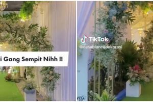 Bagai kondangan di gedung, intip 7 potret dekorasi pernikahan yang bikin warganet ngebet nikah