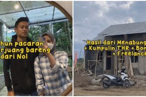 Jarang nongkrong demi hidup hemat, pasangan ini bisa bangun rumah meski masih pacaran