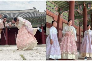 Akrab bak bestie, ini 10 potret Angga Wijaya mantan suami Dewi Perssik bareng anak sambung