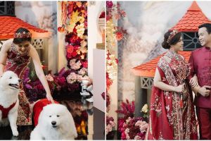 Tina Toon ternyata sudah menikah diam-diam dengan kekasih, intip 9 potret intimate wedding-nya