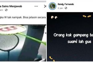 11 Pertanyaan lucu di status Facebook ini ditanggapi serius salah, dijawab bercanda nanti malah marah