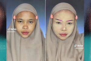 Bukti makeup bisa bikin keren, potret wanita makeup tema fantasi ini bikin sulit berkata-kata
