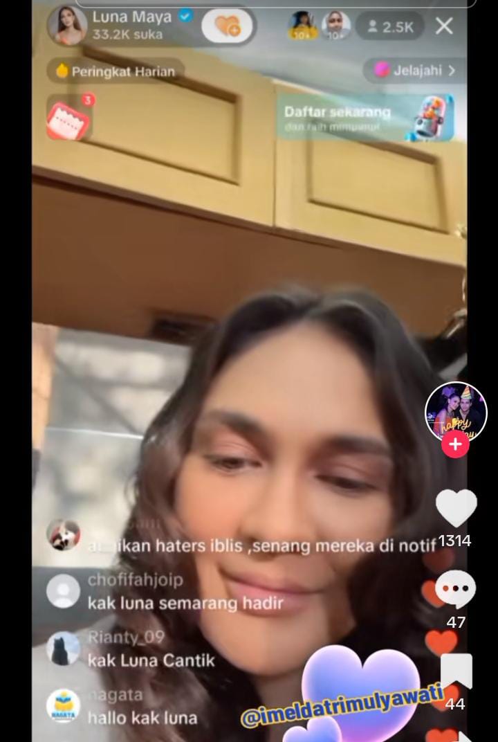 Disebut awet tua oleh netizen, begini tanggapan santai Luna Maya senggol pacar muda dan ganteng