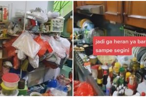 Makeover dapur mama hobi nimbun barang, 11 potret hasil akhirnya jadi lebih lapang dan bersih