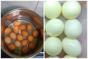 Trik merebus telur jumlah banyak hanya dalam 5 menit, bisa matang sempurna pakai 2 bahan dapur