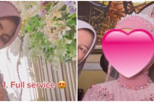 Wanita ini dirias pengantin oleh mertua yang kerja jadi MUA, hasilnya flawless abis