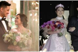 Potret beda pernikahan 9 mantan penyanyi cilik 90-an, Tina Toon digelar mewah bak di negeri dongeng