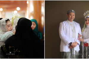 Dulu bertengkar kini dampingi menikah, intip 9 potret Dewi Perssik di nikahan Rosa Meldianti