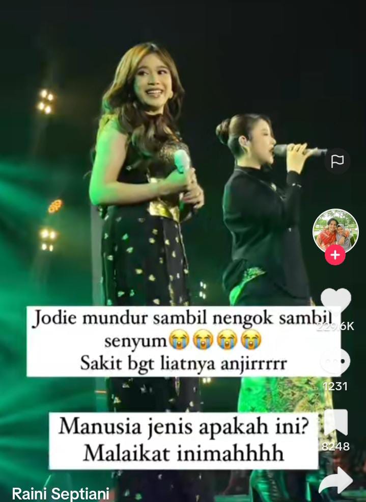 Brisia Jodie disuruh mundur penonton saat manggung bareng Tiara Andini, penyebabnya bikin ngelus dada