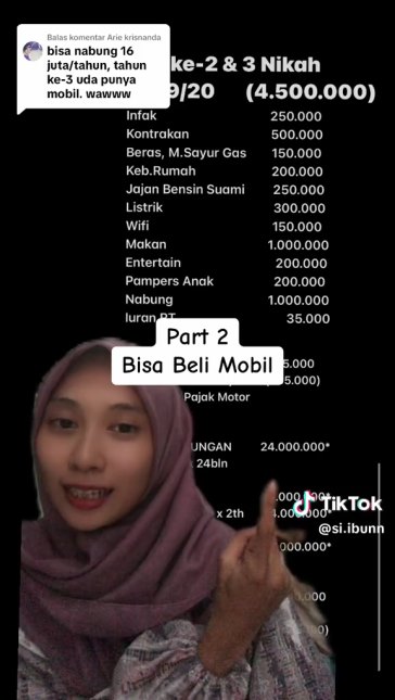 Frugal living-nya melenceng, wanita ini jelaskan atur bujet awal Rp 3,5 juta punya rumah dalam 5 tahun