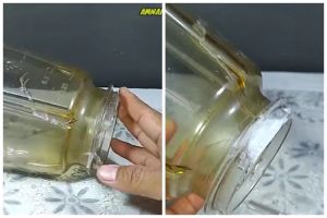 Cara perbaiki gelas blender yang patah ini unik banget, pakai tambahan 1 bumbu dapur