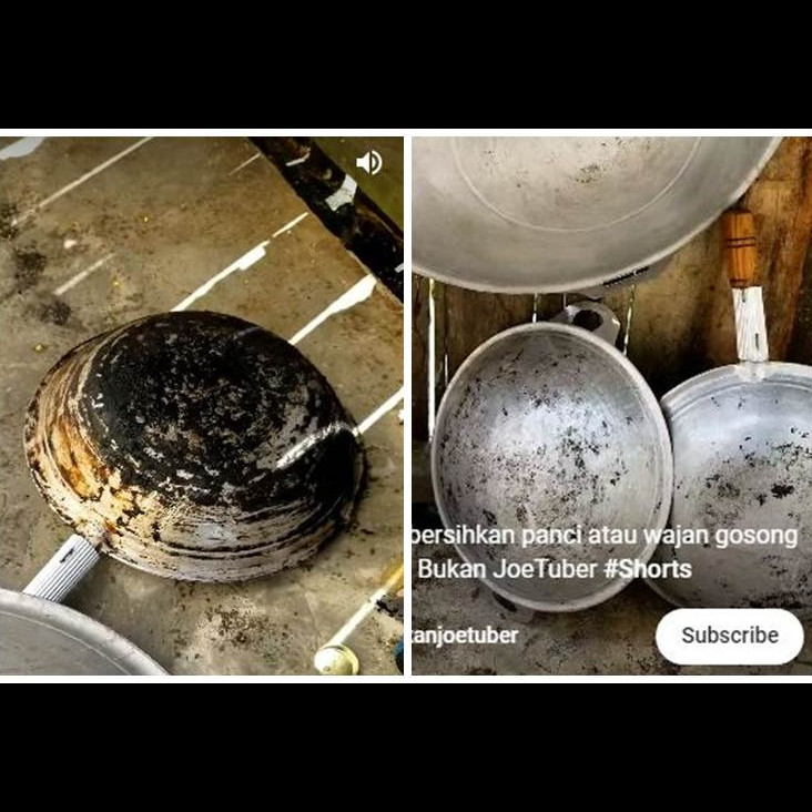 Tanpa baking soda atau cuka, ini trik hilangkan kerak gosong di pantat wajan pakai 1 bahan sederhana