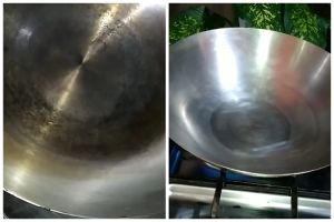 Tak perlu sabun atau bahan pembersih, ini cara membersihkan wajan yang gosong pakai 1 alat sederhana