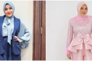 7 Gaya Aurel Hermansyah hadiri acara ulang tahun seleb, penampilannya pakai jumpsuit tuai kritikan ped