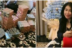 Definisi sultan mah bebas, momen Mira Hayati setor uang tabungan ke bank ini caranya bikin melongo