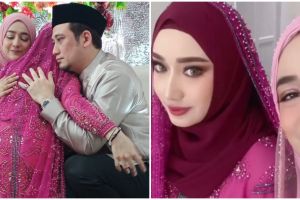 Wajahnya plek ketiplek sang ibu, ini 9 momen pengajian pernikahan Syaira Anataya anak Cindy Fatikasari