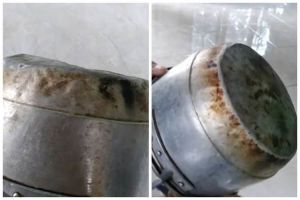 Modal Rp0, begini trik praktis memperbaiki permukaan panci penyok agar mulus kembali