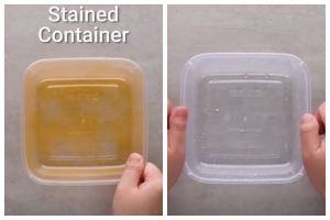 Cara basmi lemak dan noda kuning di wadah makan plastik, ampuh pakai tambahan 2 bahan dapur
