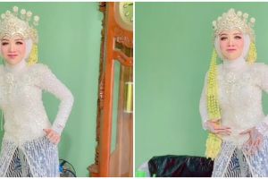 Wanita tomboi dimakeup jadi pengantin Sunda ini bar-bar banget, ternyata begini potret wajah aslinya