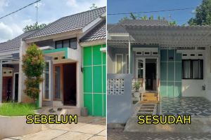 Dalamnya minimalis, siapa sangka 7 potret rumah tipe 38 ini punya teras unik yang menginspirasi