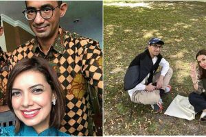 9 Momen Najwa Shihab hadiri anak wisuda di London, penampilannya tuai atensi bak ABG lagi kuliah