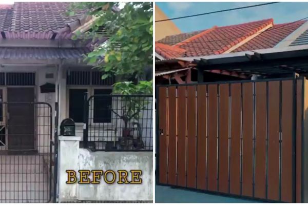Before dan after renovasi rumah tua budget Rp 100 jutaan bisa sebagus ini, intip 9 potretnya yang kece