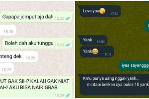 11 Chat lucu pasangan terlalu bertele-tele ini endingnya bikin emosi, niat baik berujung apes