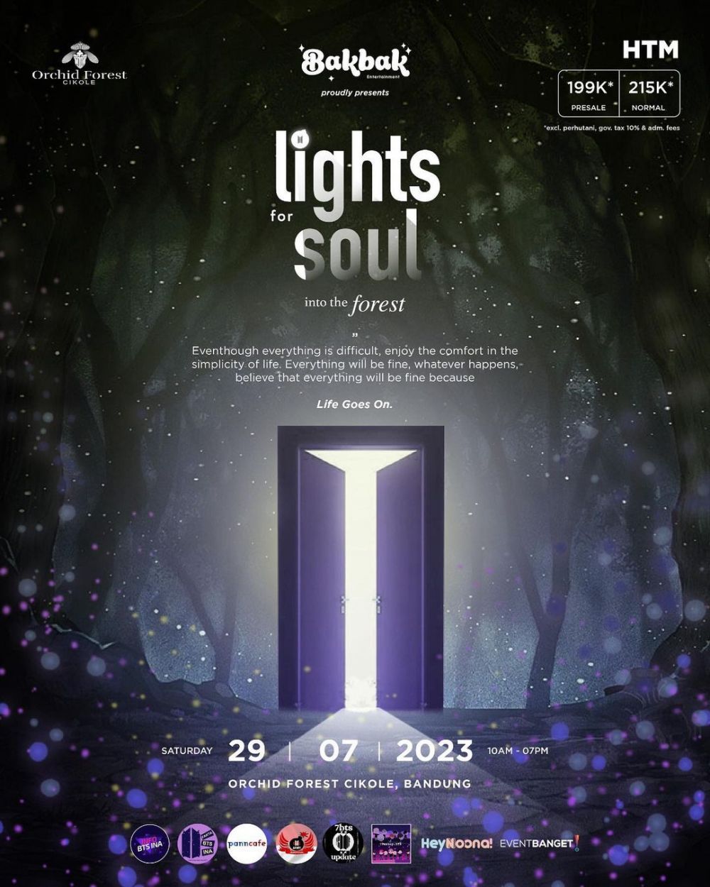 Rayakan 10 tahun anniversary BTS dan Army, Lights For Soul kini hadir di Bandung