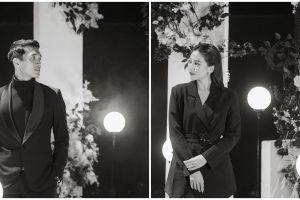 11 Potret prewedding Jonatan Christie dan Shanju eks JKT48, usung konsep 'intimate and monochrome'