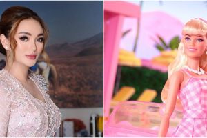 Video lawas Zaskia Gotik cosplay Barbie ini viral disebut mirip boneka sungguhan, intip 7 potretnya