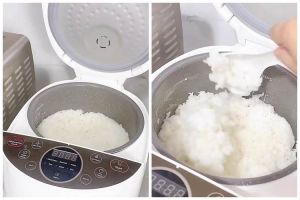 Tanpa bahan tambahan apa pun, ini trik masak nasi di rice cooker agar hasilnya tidak cepat basi