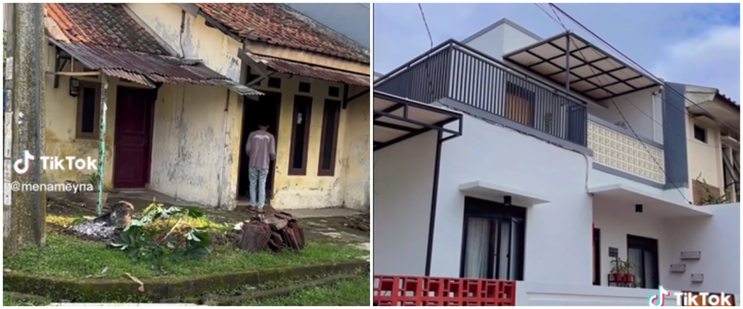 Awalnya modal Rp 70 juta, transformasi rumah bobrok di-makeover jadi mewah hasilnya nggak bikin nyesel