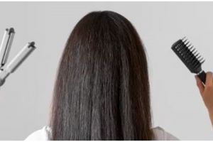 Nggak perlu dicatok lagi, ini trik mudah meluruskan rambut keriting hanya pakai 1 jenis tepung