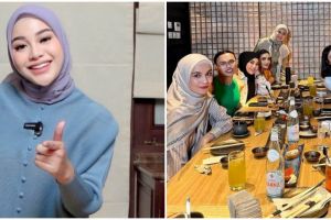 Usianya paling muda saat hadir di geng arisan, 5 penampilan Aurel Hermansyah ini bikin gagal fokus
