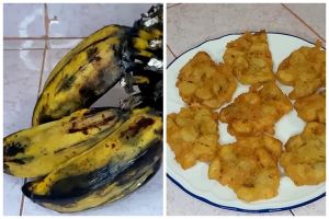 Trik goreng pisang yang terlalu matang agar hasilnya krispi dan nggak lembek